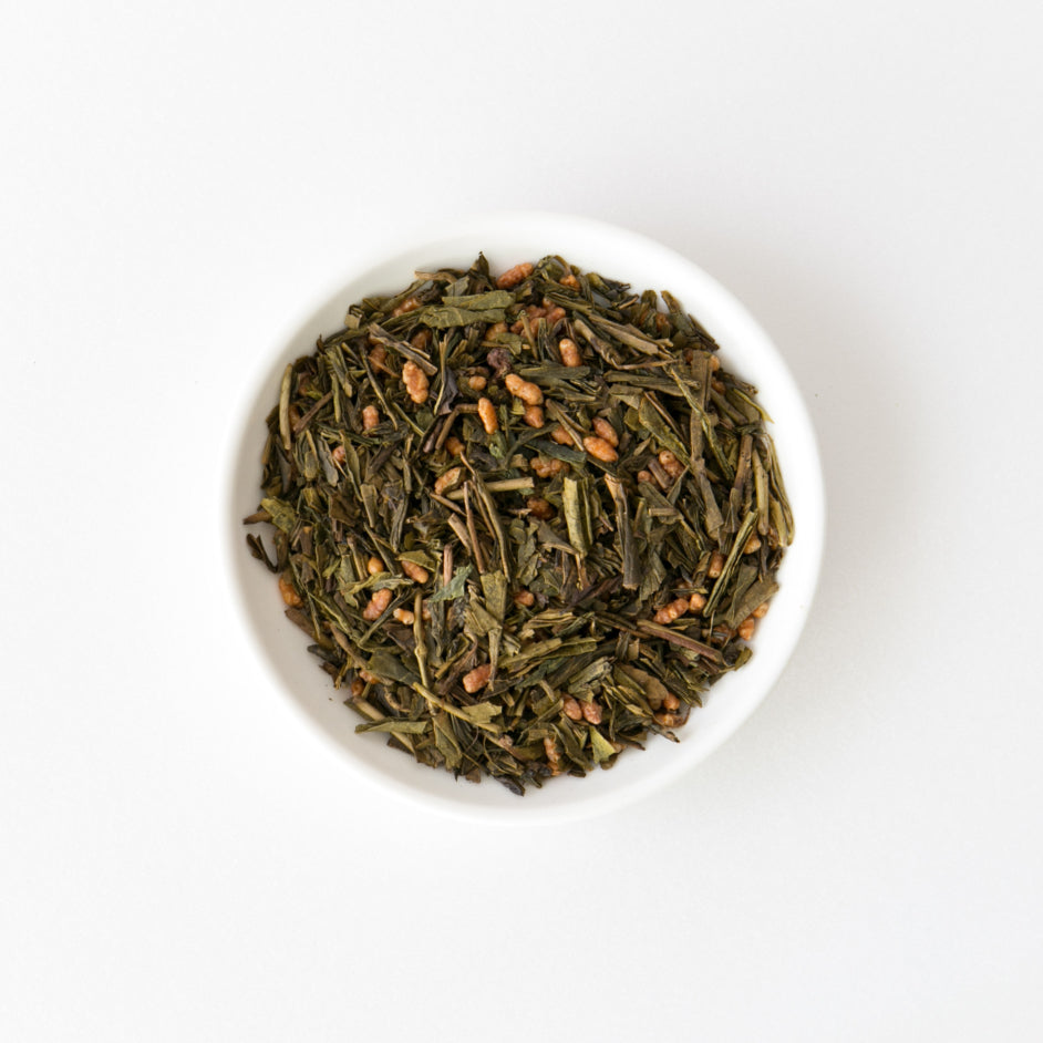 Hojicha with Roasted Brown Rice